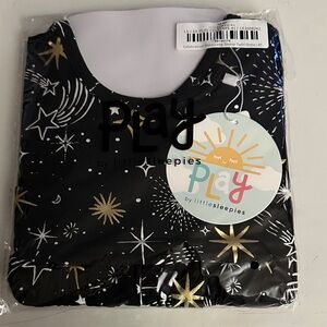 Little Sleepies Play celebration stars long sleeve twirl dress 4T.